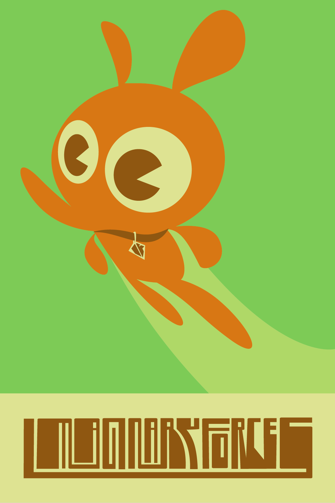 Imaginary Forces silkscreen poster
