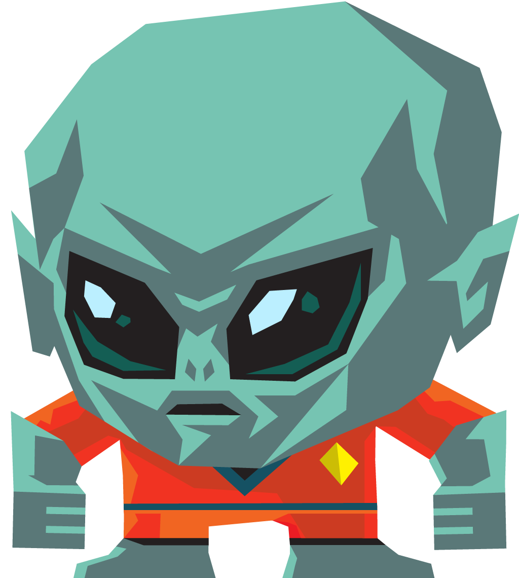 Slashy Camp Alien character