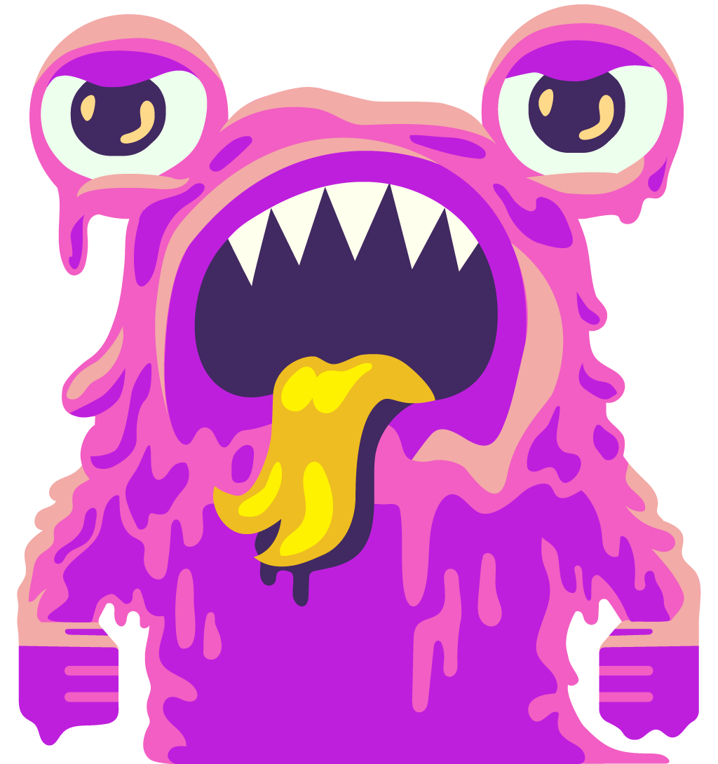 Slashy Camp Bubblegum character
