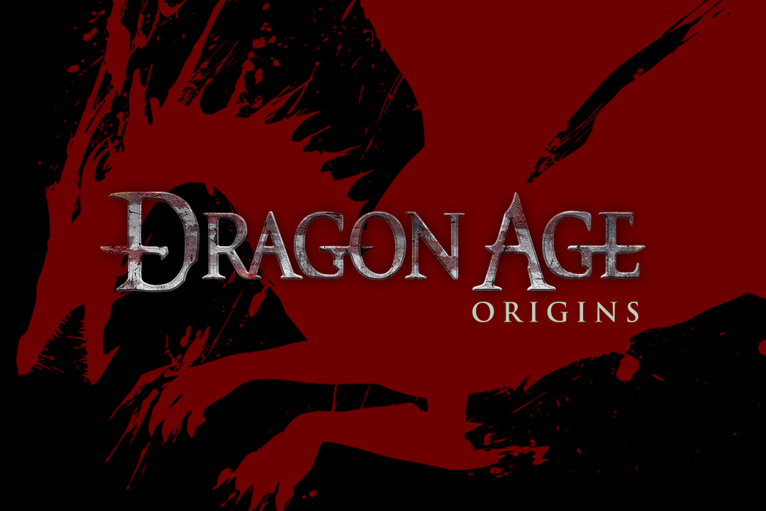 Dragon Age: Origins console combat HUD with party actions, minimap and controller abilities