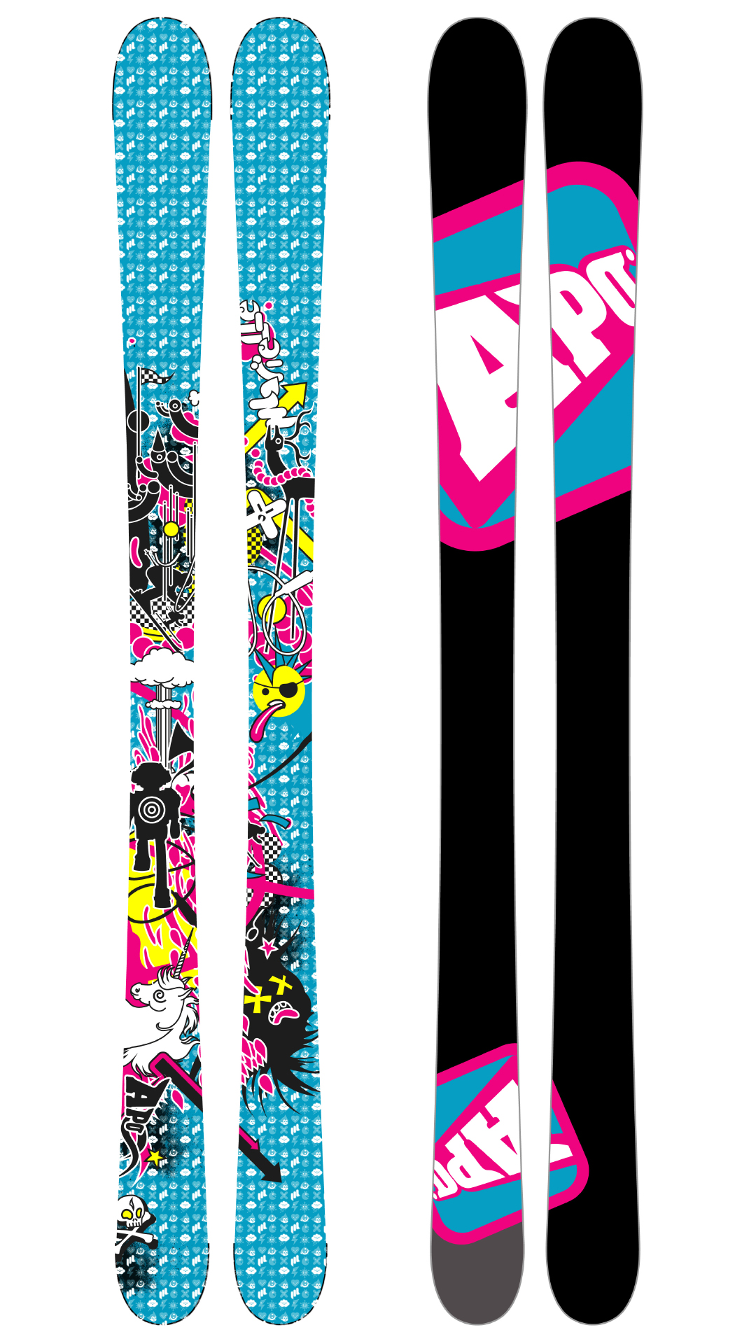 APO Marielle ski tops and bases